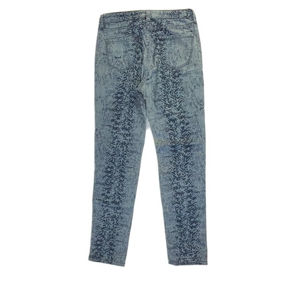 Soft Surroundings Python Snake Print Mid Rise Skinny Jeans Jeggings - Picture 10 of 10